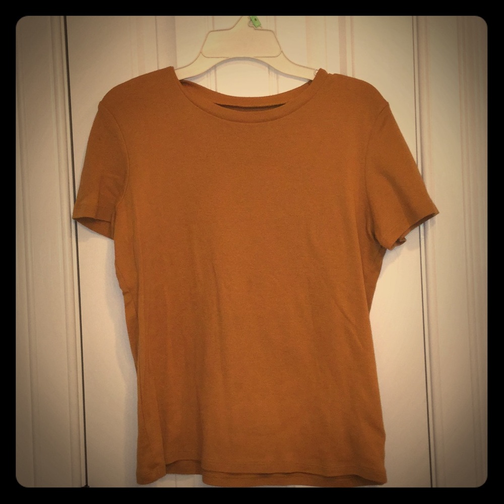 Mustard yellow T-shirt